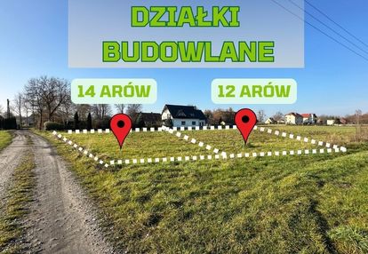 Działki budowlane o pow. 12,14 ar. gm. świerczów