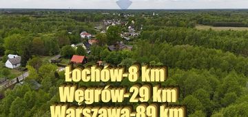 Działka rolno-budowlana z lasem.