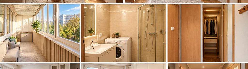 3 pokoje, 53 m², gdańsk przymorze | falowiec, duży balkon