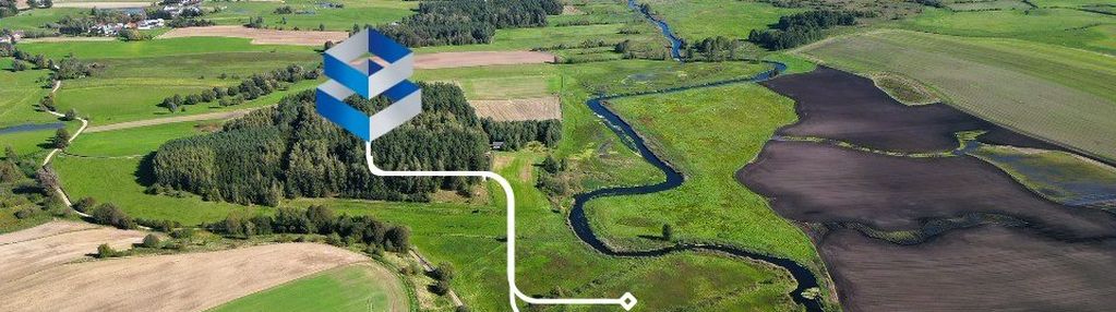 Działki z linią brzegową rzeki dostępne do zakupu.