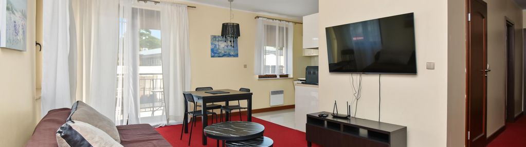 Apartament przy plaży | 3 pokoje | garaż podziemny