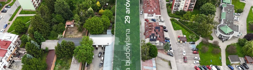 Działka budowlana (mn,mw,u) w centrum kraśnika