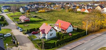 2 domy | działka 725 m2 | 6 km od plaży