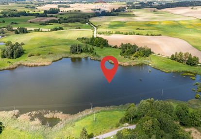 Działka z linią brzegową, mazury powiat giżycki