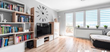 4 pokoje, balkon loggia, piwnica i garaż w cenie!