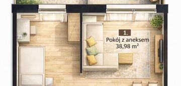 Promocja! gdańsk 2 pok. ogród basen | zieleń