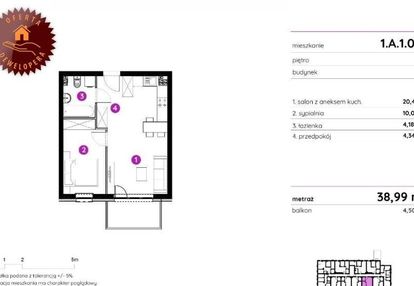 2 pok 36 m2 łódż przy politechnice łódzkiej