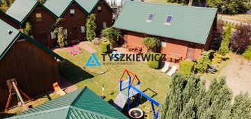 Działka zabudowana domkami - świetna inwestycja
