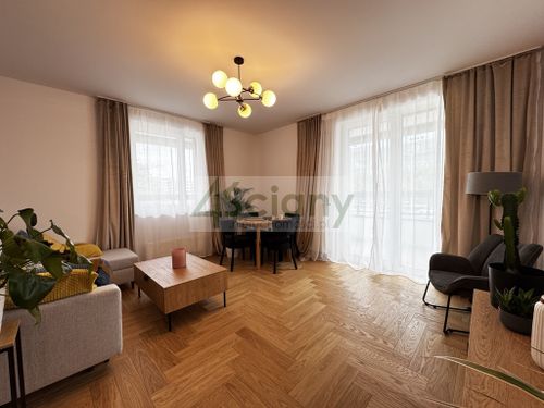 Nowoczesny apartament z dużym balkonem