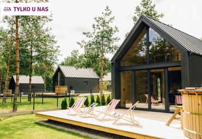 Osada nad jeziorem, nowe domy,fotowoltaika