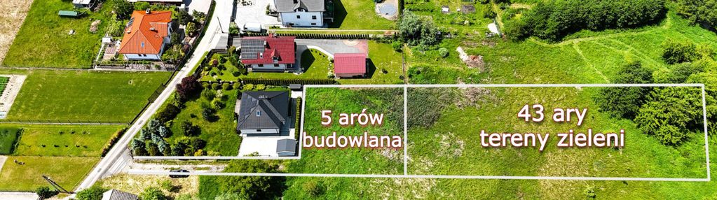 Działka w bardzo dobrej lokalizacji!