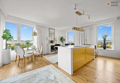 Luksusowy apartament z widokiem na zatokę