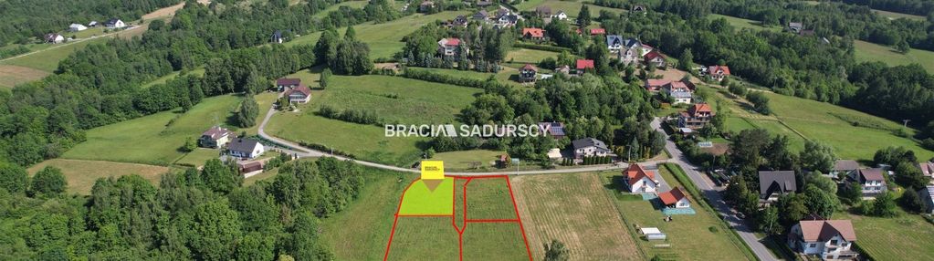 Działka widokowa byszyce, gmina wieliczka