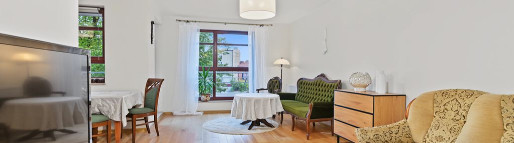 Balkon z widokiem na rzekę | komfortowa lokalizacja | msc. parkingowe