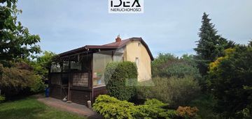 Całoroczna działka rod 700 m² z domkiem 74 m²