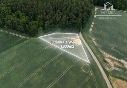 1800m2 w otoczeniu natury – idealna pod budowę dom