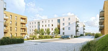 Mieszkanie z balkonem, nowoczesne osiedle.