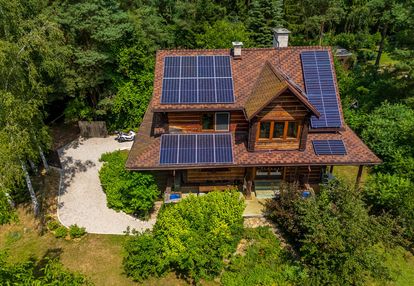 Ekologiczny i klimatyczny dom pod warszawą