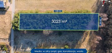 Duża działka pod zabudowę mieszkaniową w lublińcu
