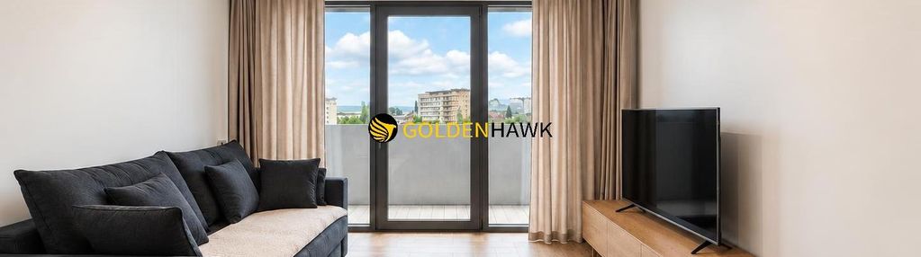 Duża kawalerka z widokiem na al. wyzwolenia, hanza tower!