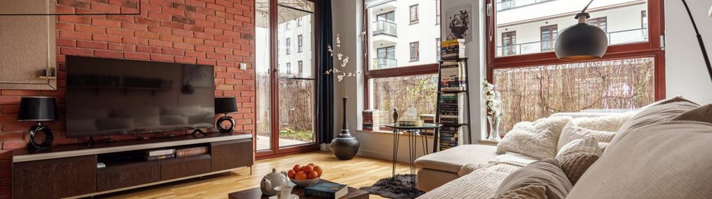 Prywatny ogródek i zamknięte zielone osiedle