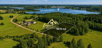 Duża działka przy jeziorze stryjewskim 6676 m²