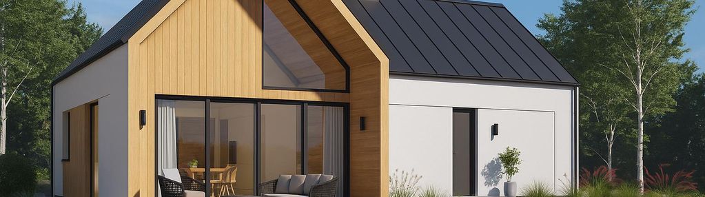 Działka z koncepcją nowoczesnego domu!