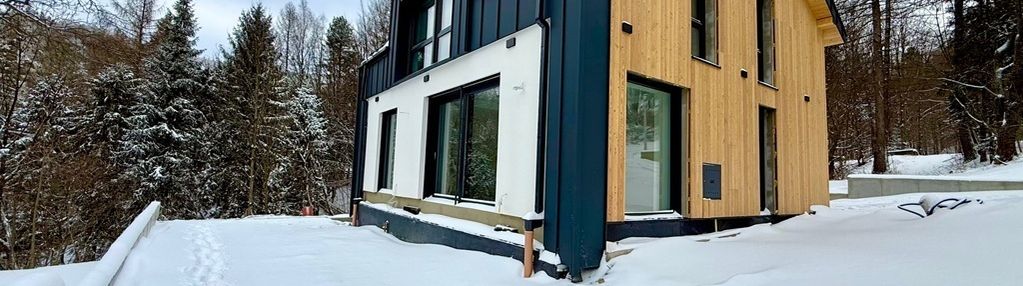 Nowoczesny dom w stylu „stodoła” w straconce