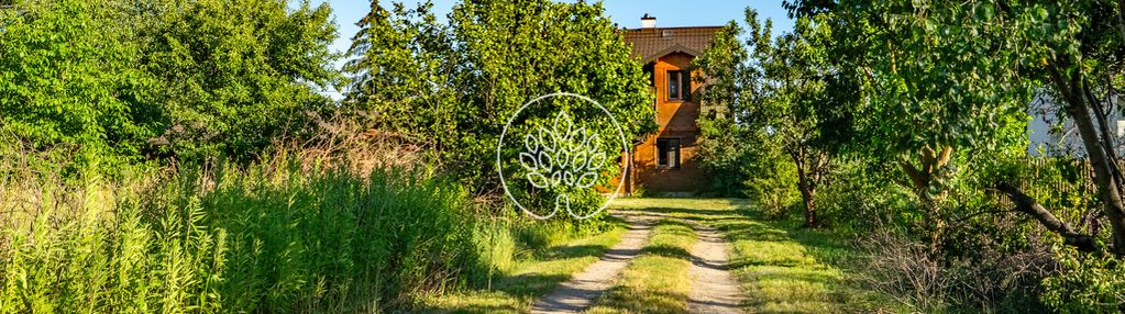 Dom z bali dębowych na dużej działce 2000 m2