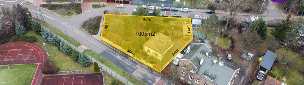 Działka pod budowę kamienicy, 1005m2