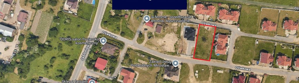 Działka na ul. oliwkowej