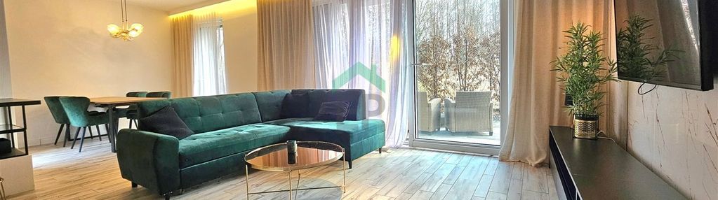 Apartament z ogródkiem/parkitka