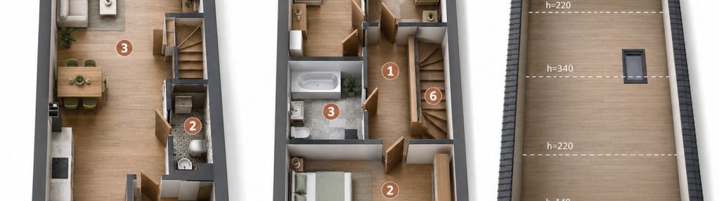 Dom przy lesie bez czynszu | 84,63 m² | 779 000 zł