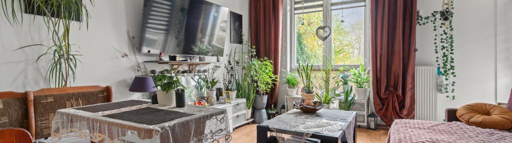 Ciche mieszkanie z ogródkiem i tarasem na dachu