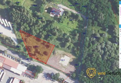 Działka budowlana pęgów 17 arów