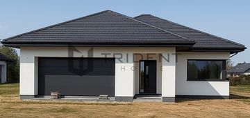 Parterowy dom 165 m² z garażem i 20 min do warszaw