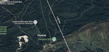 Działki w sasinie, 2km od plaży, 700m od latarni.