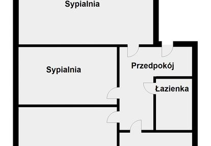 Rozkładowe 3-pok mieszkanie | okolice sky tower |