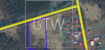 Działka siedliskowa z wz 5800m2 brzostowiec,05-640