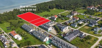 Grzybowo działka dla dewelopera, inwestora 20 m od morza.