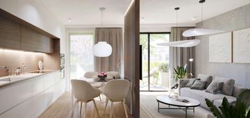 Apartament z ogrodem i tarasem - kameralne osiedle