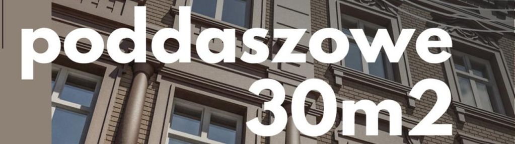 Mieszkanie poddaszowe!