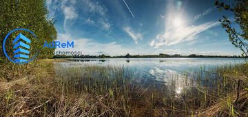 Przepiękna działka nad jeziorem boksze