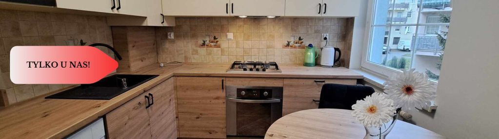 Rozkładowe 3 pokoje z balkonem na i piętrze!