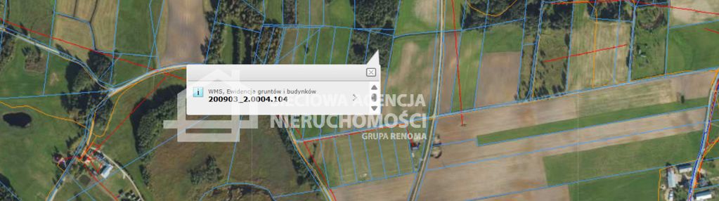 Działka 9.677 m2 buda ruska/krasnopol