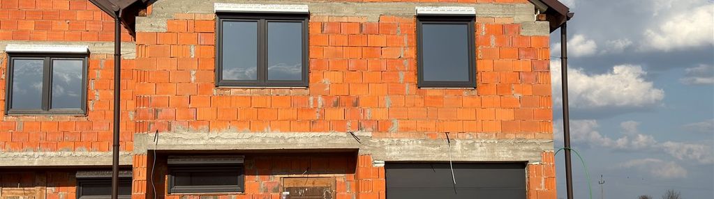 Tychy, bliźniak 141 m² w stanie surowym zamkniętym