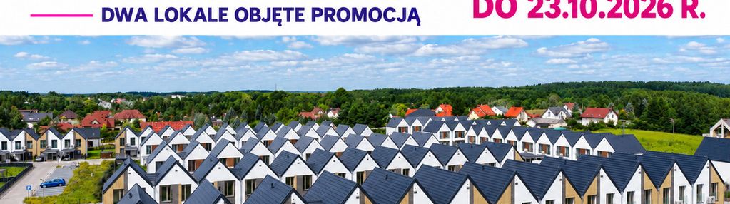 Dom w standardzie dewelop. (parter+piętro) ogródek