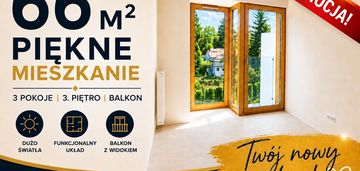65 m² do własnej aranżacji | piękny widok!