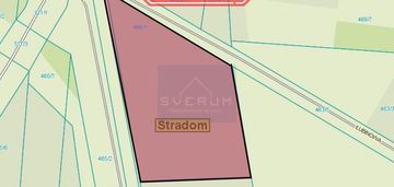 Narożna działka na stradomiu 1300 m²