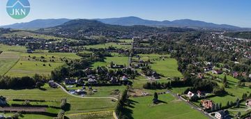 Budowlana działka tuż pod miastem żywiec
